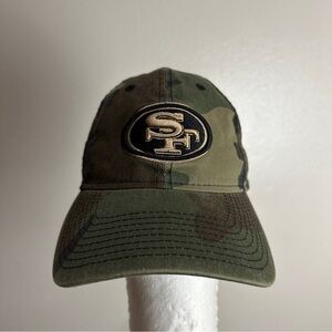 San Francisco 49ers Camo NFL New Era Cap Hat OSFM